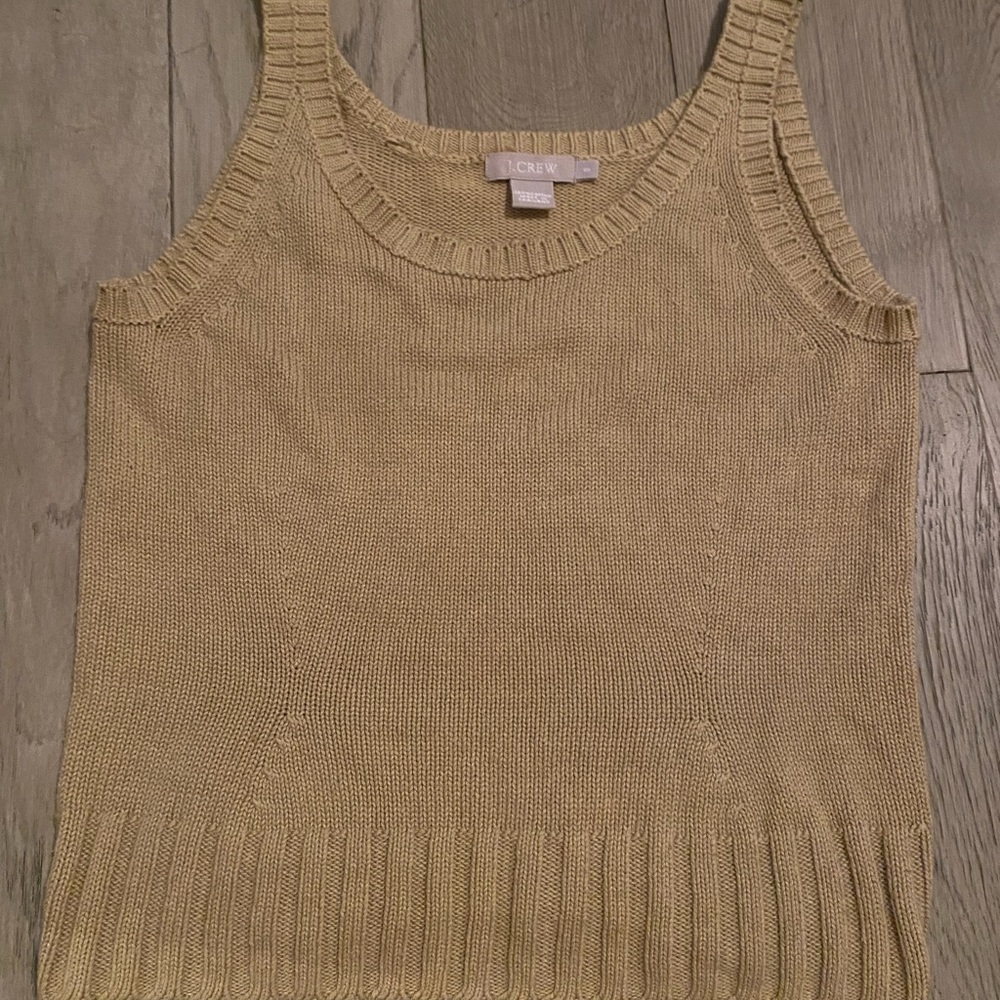 J. Crew Beige Knit Sweater